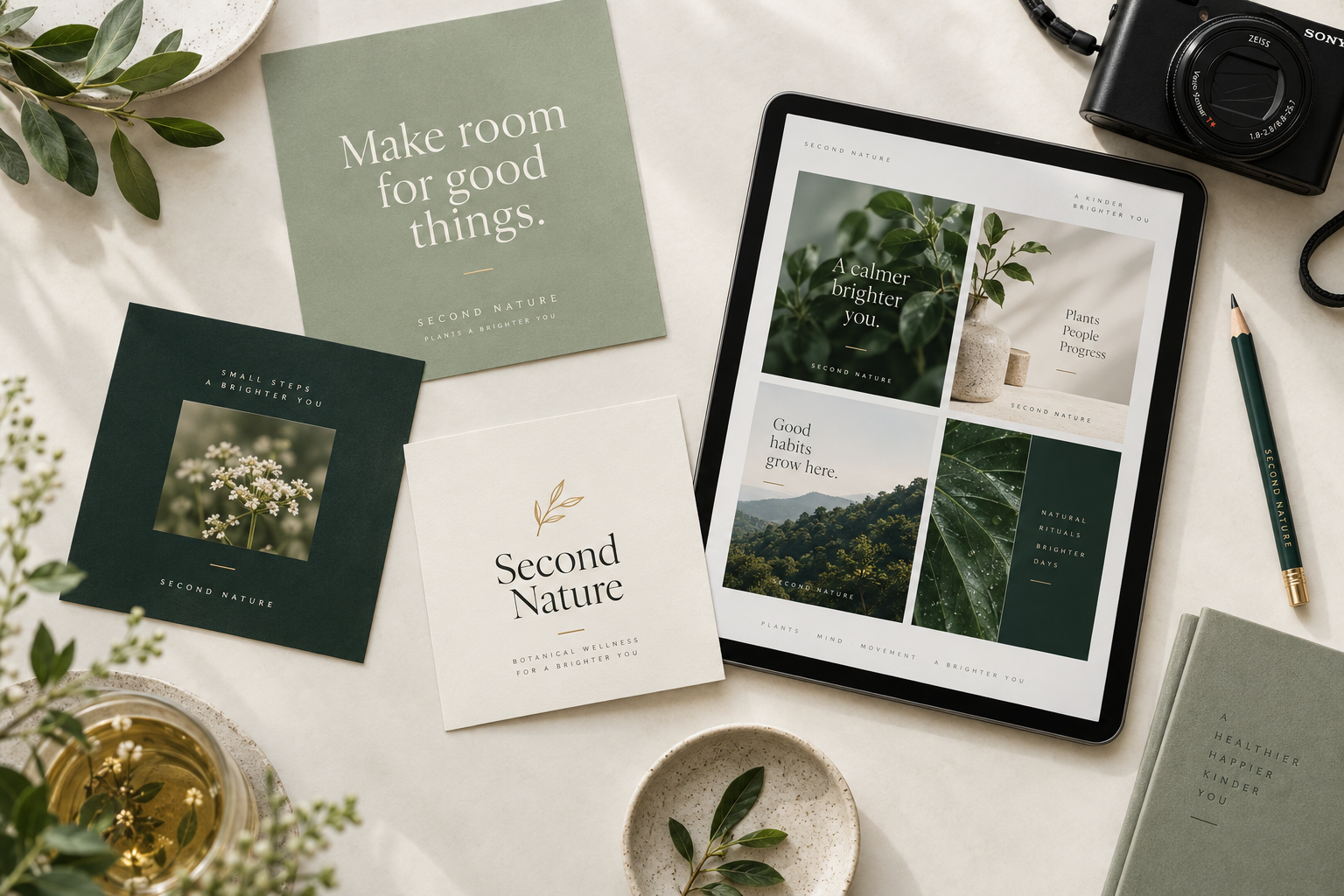 Second Nature independent social campaign concept